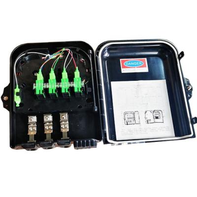 China Outdoor FTTH FTTH ODB 8 Core FTTH Box / 1*8 PLC Splitter Fiber Distribution Box for sale