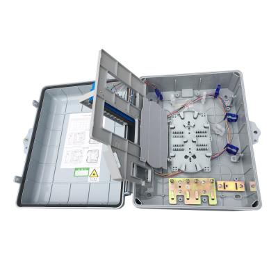 China FTTH GFX-11 24 Left Fiber Optic Distribution Box Atb Ftth Access Terminal Box ABS Distribution Box for sale