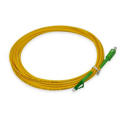 China FTTH Fibra APC 3M SC LC Fiber Patch Cord for sale