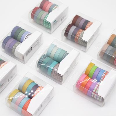 China Professional Manufacturer Custom Colorful High Quality Waterproof Washi Tape For Decoration for sale