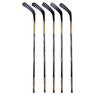 China 100% Carbon Ice Hockey Stick 3K/12K/18K Composite Surface 375+-10g Light Weight Only 100% Carbon With Advanced Technology Nano for sale