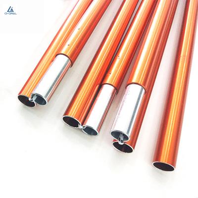 China Industry / Outdoor Adjustable Aluminum Tent Pole / Camp Pole Aluminum Tent Replacement Machinery for sale