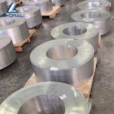 China Oil Customized Aluminum Forging Parts Flange Forging Tube A6083 for sale