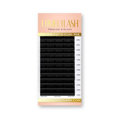 China COMELYLASH thick Qingdao L person wholesale classic curl mink eyelash for sale