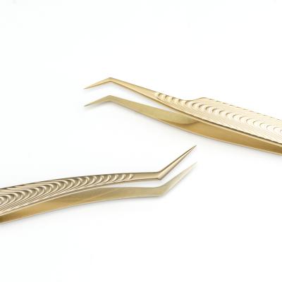 China Eyelash Comelylash Tweezers Eyelash Extension Tweezers With Private Label Logo Lash Applicator Custom Made for sale