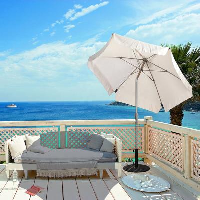 China High Quality Outdoor Windproof Furniture 6K Tilt Air-ducted Patio Umbrellas,China Furniture Steel Round Garden Umbrella Parasols for sale