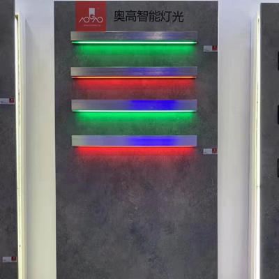 China Toilet Upper Compartment Bar AOGAO Upper Bar LED Lamp Series for sale