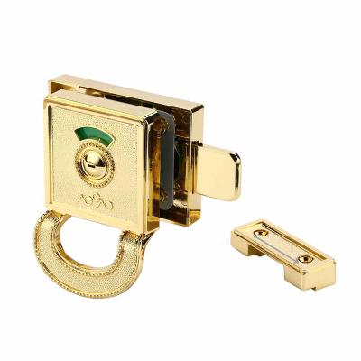 China Modern Zinc Alloy Toilet Partition Accessories Compartment Fittings Handle Door Lock for sale