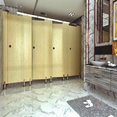 China Waterproof and moisture resistant against .high impact waterproof hpl panel 12mm phenolic toilet partition manufacturers AOGAO for sale