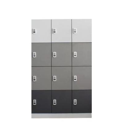 China Hpl AoGao 6 Doors Orange Gym Lockers for sale