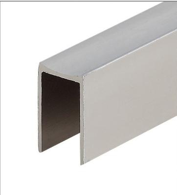 China Toilet Partition Aluminum U Profile for sale