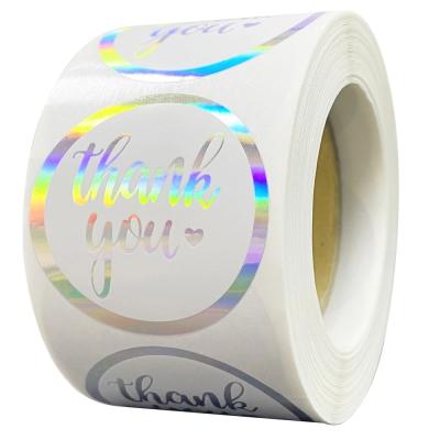 China Waterproof Custom Embossed Holographic Label Sticker With Customer Logo Sticker for sale