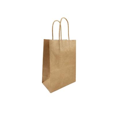 China Recyclable wholesale euro shop kraft paper biodegradable paper bags for with your own logo for sale