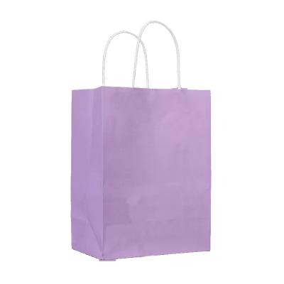 China Small Handmade Environmental Friendly Paper Gift Bags With Handle For Shopping for sale