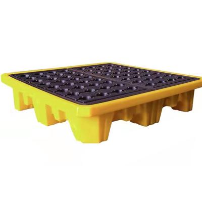 China Modern Reusable Plastic Pallet Box Plastic Pallets Single Faced Plastic Fruit Pallet Forklift for sale