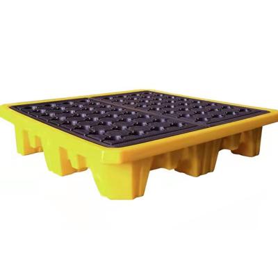 China New Products Plastic Pallet Crates Single Faced Plastic Pallets Folding Supermarket Plastic Pallets for sale