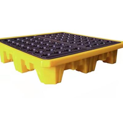 China Limited Time Promotion Single Faced Plastic Cargo Pallets Reenforced Folding Plastic Pallets Plastic Pallets for sale