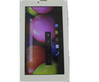 China OCTA boort 7“ Witte Androïde 4.4.2 4G Lte Tabletten met Dubbele Camera uit Te koop