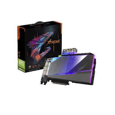 China AORUS RTX3080 workstation GAME OC 2.0 graphics card eating chicken computer games are only [all-in-one water sculpture] 3080 AORUS X W for sale