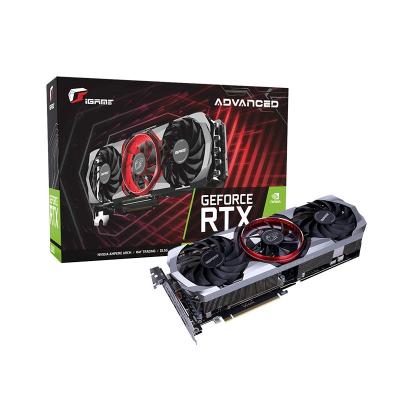 China Advanced Workstation Stock Graphics Cards 3090 iGame GeForce RTX 3090 RTX 30series Studio Dedicated GPU for sale