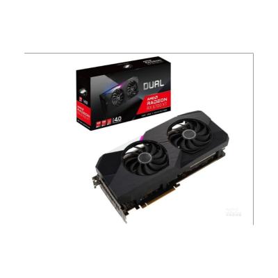 China DUAL-RX6700XT Workstation Graphics Card RX6700XT 12GB GDDR6 GPU Fever Gaming Graphics Card Snow Leopard for sale