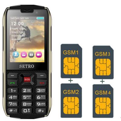 China 3.0 Inch Waterproof And Shockproof Mobile Phones 10850 MAh Voice Change Rugged Setro SH8 for sale