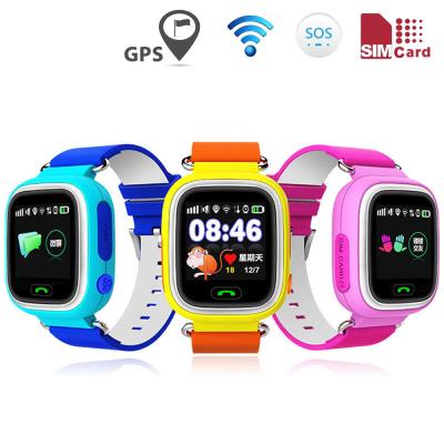 China LBS WIFI Kids Smart GPS Watch , Wrist Watch GPS Tracking Device TFT Display for sale