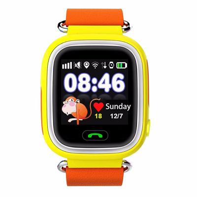 China Reloj elegante de GPS de los niños perdidos antis Q90, perseguidor Smartwatch Android de los Gps de la seguridad de los niños en venta