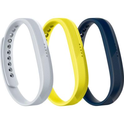 China Sport Silicone Wrist Strap Smart Bluetooth Wristband 22cm Length For Fitbit Flex 2 for sale