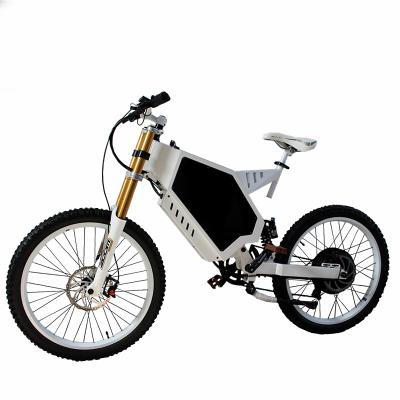 China 3000W 72V Electric Powered Bicycle , Battery Powered Bicycles / Bike Fortified Steel Frame for sale