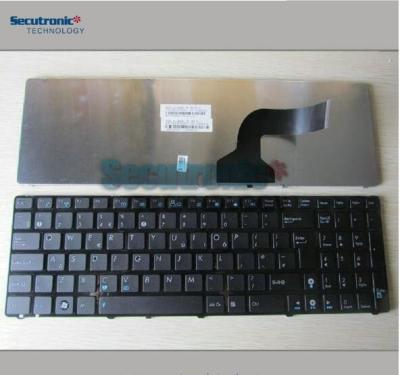 China Black Frame Asus Keyboard Replacement G60 G73 K52 N61 G72 X61 X53 UK Layout for sale