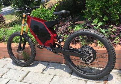 China Mid Motor Drive Electric Mountain Bike Stealth , High Speed Bomber Electric Bike for sale