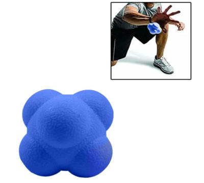 China Pee Agile Fitness Silicone Hexagon Reaction Ball for Speed ​​Fitness, Ball Bounce, Volleyball Training for sale