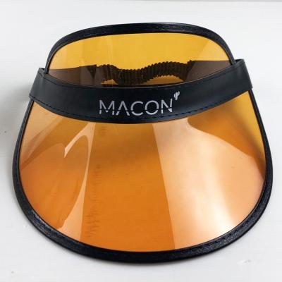 China Factory direct selling high grade character factory direct selling PVC transparent sun visor hats UV protection hats wholesale for sale