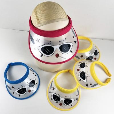 China Character kids sun hat printed cartoon sunscreens and sports fabrics are available for sale