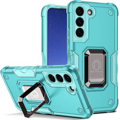 China Shockproof Shockproof Magnetic Bracket Cell Phone Car Case Mobile Phone Protective Case Cover For Samsung Galaxy S22 for sale