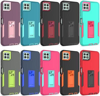 China Shockproof Shockproof Magnetic Bracket Cell Phone Car Case Mobile Phone Protective Case Cover For Samsung Galaxy A22 5G/Boost Celero5G for sale