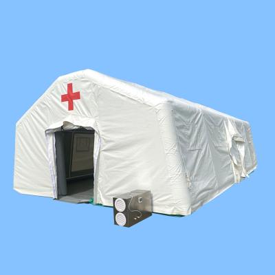 China Type Tube Tent Stake Herwell Small Emergency Medical Tent Mobile Modular Tube Tent Medical Complex for sale