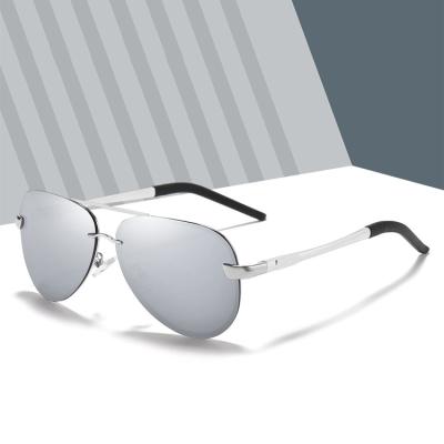 China Fashion Sunglasses 2021 Retro Metal Trendy Classic Sunglasses Polarized Men's River Sun Glasses 2021 Sol Nits for sale