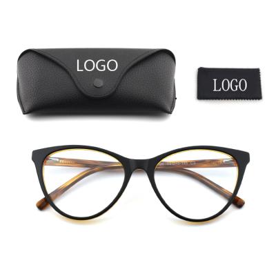 China Latest Safety Women Glasses DOISYER Blue Light Blocking Eyeglasses Blue Light Blocking Eyeglasses Thick Acetate Pattern Anti Radiation for sale