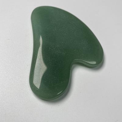 China Face Dongling Jade Roller Stone Muscle Relax Gua Sha Scraping Massage Tools Rose Quartz Jade Guasha Board Scraper Tool for sale