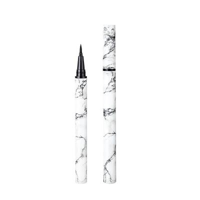 China Makeup Style Black Marbling Non-smudge Waterproof Cosmetic Smooth Easy Waterproof Liquid Oil Free Eyeliner for sale