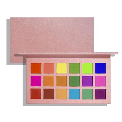 China Private Label Matte Makeup Pink Case Set 26Mm Waterproof Eyeshadow Palette Eye Glitter Waterproof Custom Packaging for sale