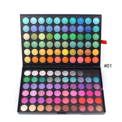 China Pro Waterproof Eyeshadow Palette 2 x 120 Each 60 Colors Full Cosmetics Eyeshadow Makeup Palletes for sale