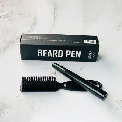 China Acne Treatment Beard Filling Beard Pen Manufacturers de Pen Kit Barber Pack Kit Wide Brush for sale