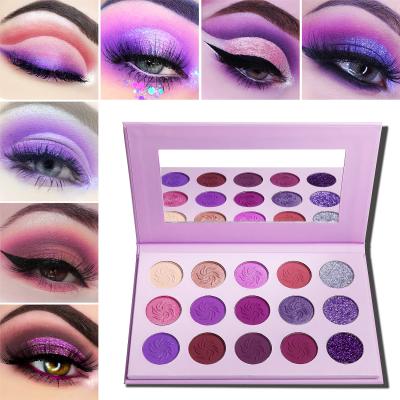 China Vegan Waterproof Cruelty Free Matte Mix 18Colors Private Label Eyeshadow Palette Pigmented Private Label 2021 for sale