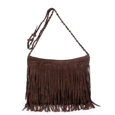 China 2021 new style PORTABLE fringe design women shoulder bags convenient any occasion for sale