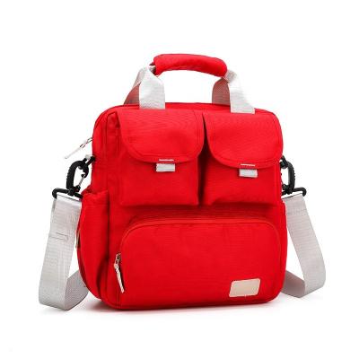 China Leather Felt Water Resistant Mom Diaper Bag Diaper Bag Diaper Bucket Refill Bags Meet Different Needs for sale