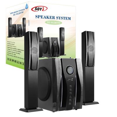 China 3D Wireless System Surround 2.1 Home Theater Speaker With BT USB FM DVD Subwoofer Wireless Home Theater System for sale