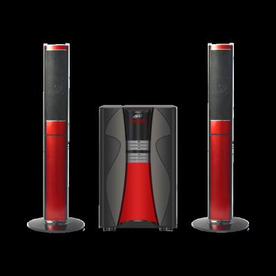 China New design wireless system wholesale price 2.1 home theater multimedia speaker systems with BT function for sale